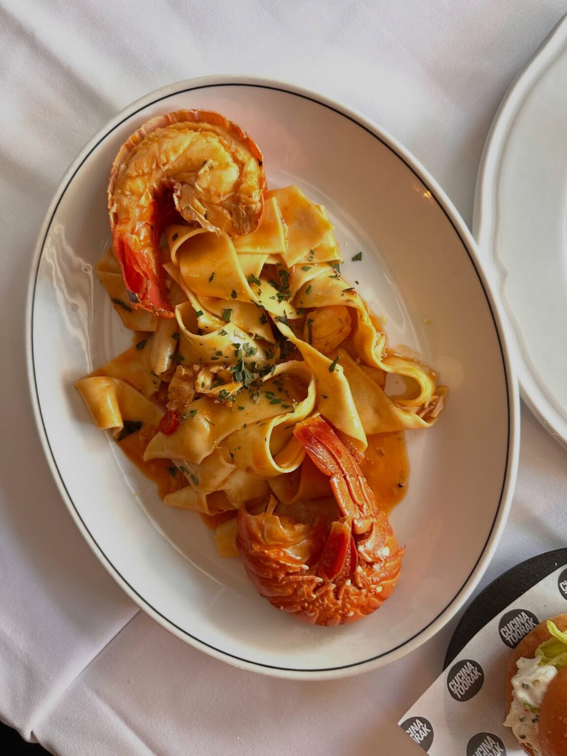Pasta at Cucina Toorak