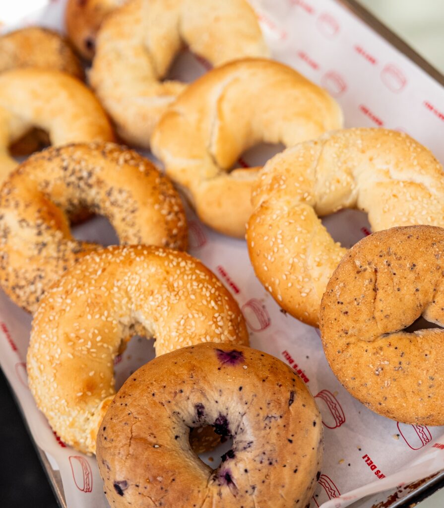 Bagels at Dan's Deli Toorak Village