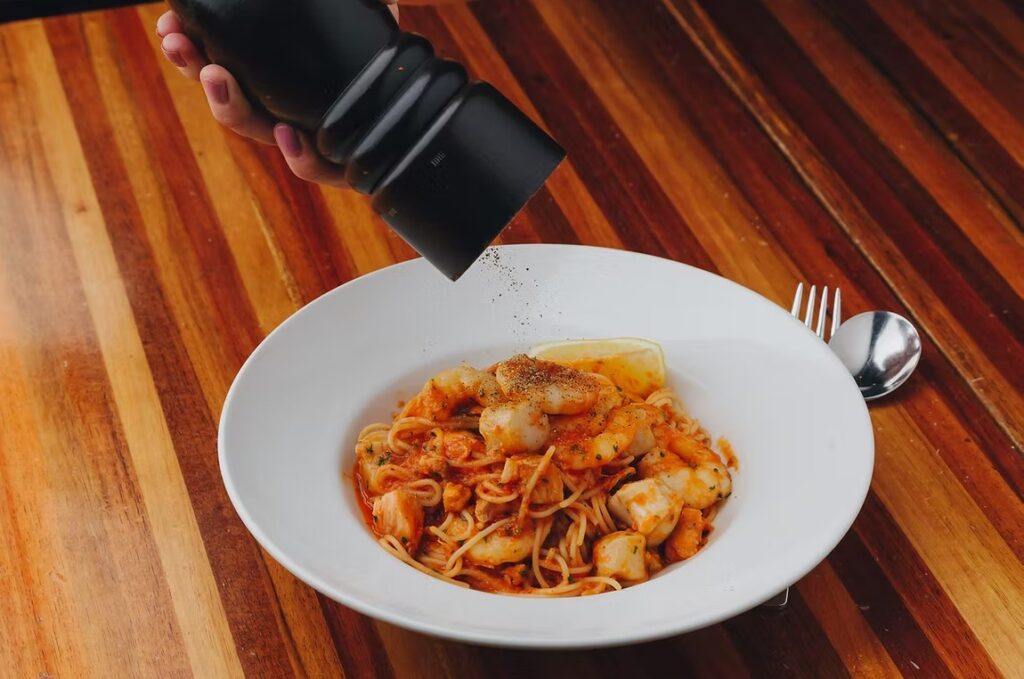 Pasta at Romeo's Toorak Village