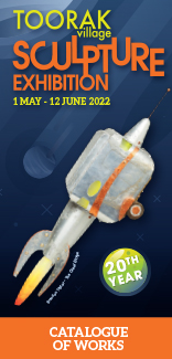 2022 Catalogue Cover – Toorak Village Sculpture Exhibition