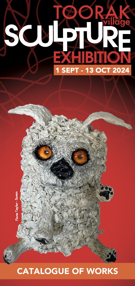 2024 Catalogue Cover – Toorak Village Sculpture Exhibition